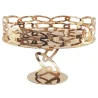 Gold Stand - Dia: 35 cm H: 24 cm