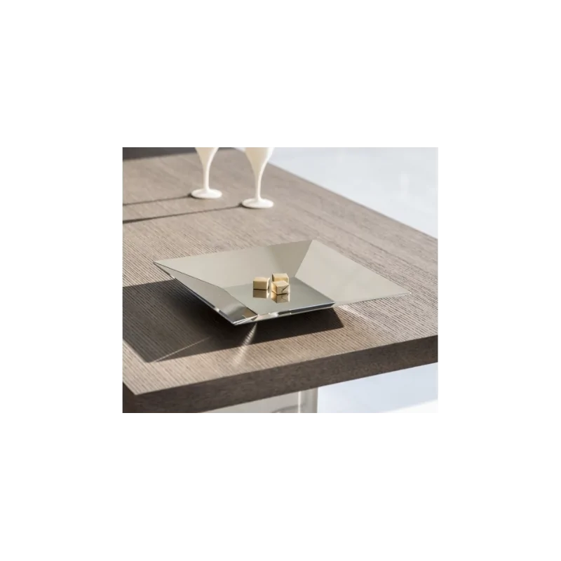 Polished Tray - 34 x 34 cm H: 3.5 cm