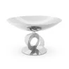 Polished Centerpiece - Dia: 36 cm H: 22 cm