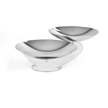 Polished Centerpiece (Cup Thickness 1.5Mm) - 48-36 cm H: 22 cm