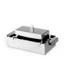 Polished Refreshing Holder For Caviar/Butter - 21 x 10 cm H: 7 cm