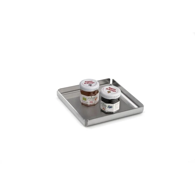 Polished Tray - 9.5 x 9.5 cm H: 1 cm