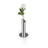 Polished Flower Vase - Dia: 8 cm H: 15 cm