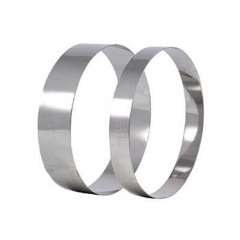 Ice Cream Or Cake Ring Ø 7 7/8" - 2 3/8'' High (60mm)