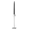 Polished 1 Flame Candleholder - 9 x 9 cm H: 53 cm