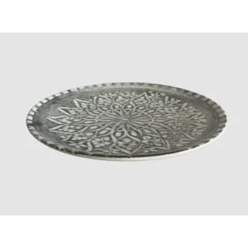 1972 Granada Grey Coupe Plate – 11 Inch - set of 6