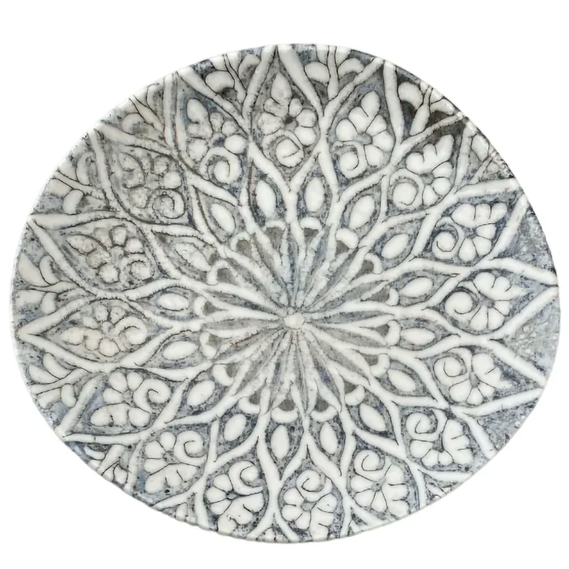 1972 Granada Grey Coupe Plate – 8.3 x 7.5 Inch - set of 12