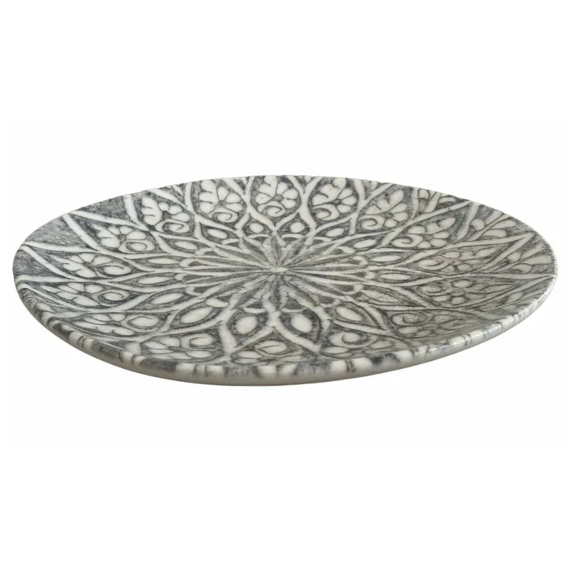 1972 Granada Grey Coupe Plate – 8.3 x 7.5 Inch - set of 12