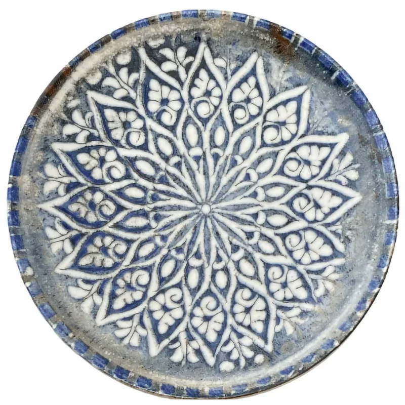 1972 Granada Blue Coupe Plate – 11 Inch - set of 6