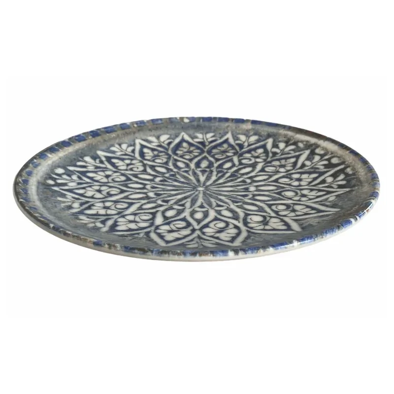 1972 Granada Blue Coupe Plate – 11 Inch - set of 6