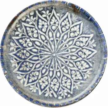 1972 Granada Blue Coupe Plate – 8.25 Inch - set of 12
