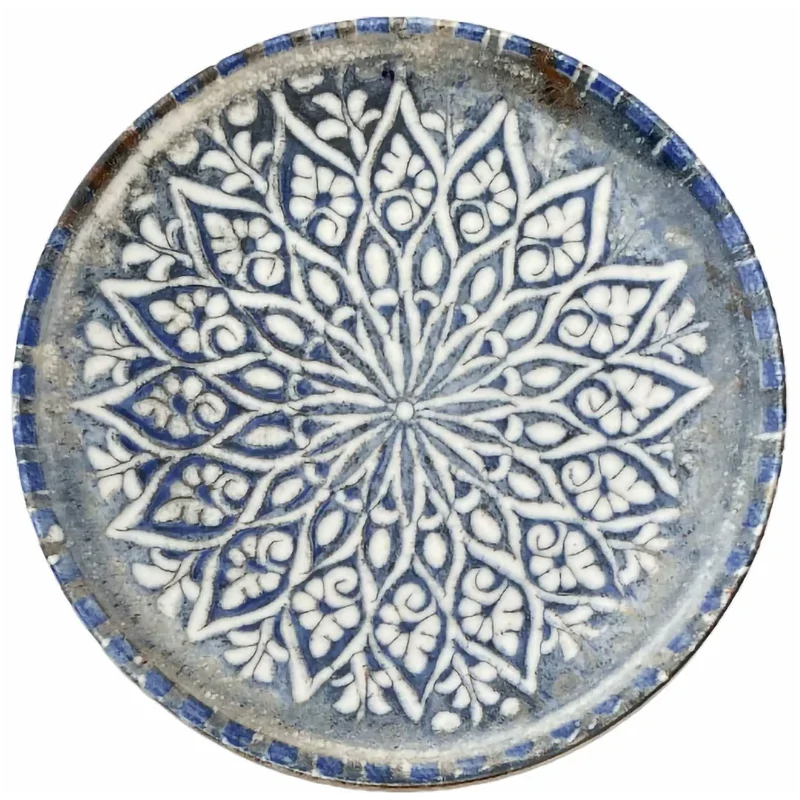 1972 Granada Blue Coupe Plate – 10.25 Inch - set of 6 1972 Granada Blue Coupe Plate – 10.25 Inch - set of 6