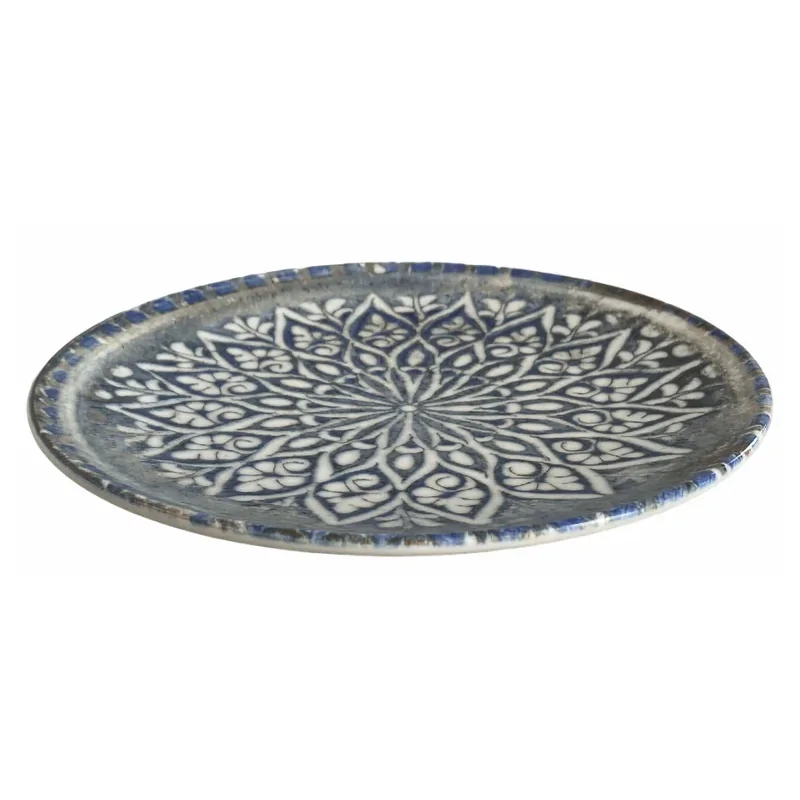 1972 Granada Blue Coupe Plate – 10.25 Inch - set of 6 1972 Granada Blue Coupe Plate – 10.25 Inch - set of 6