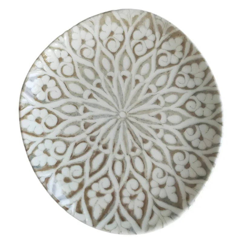 1972 Granada Sand Coupe Plate – 10.6 x 9.6 Inch - set of 6
