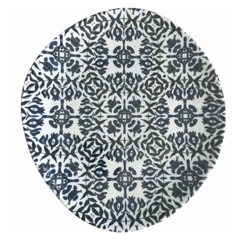 1972 Seville Navy Coupe Plate – 10.6 x 9.6 Inch - set of 6