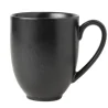 Mikasa 5In 13.4oz Mug Java Matte Black Porcelain - Set of 24 pcs