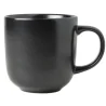 Mikasa 4.8In 10.7oz Mug Java Matte Black Porcelain - Set of 24 pcs
