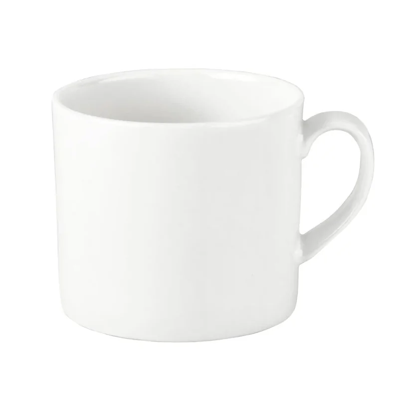 Mikasa Tendre White Bone China Cup 3.4in, 10.5oz - Set of 16 pcs Mikasa Tendre White Bone China Cup 3.4in, 10.5oz - Set of 16 pcs