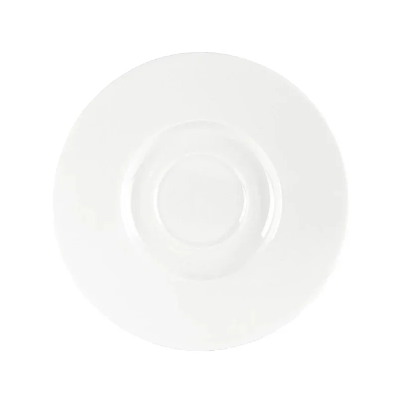 Mikasa Tendre White Bone China Combi Saucer 6.5in - Set of 24 pcs Mikasa Tendre White Bone China Combi Saucer 6.5in - Set of 24 pcs