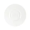 Mikasa Tendre White Bone China Combi Saucer 6.5in - Set of 24 pcs