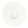 Mikasa Tendre White Bone China Wide Rim Deep Plate 11in, 8oz - Set of 16 pcs