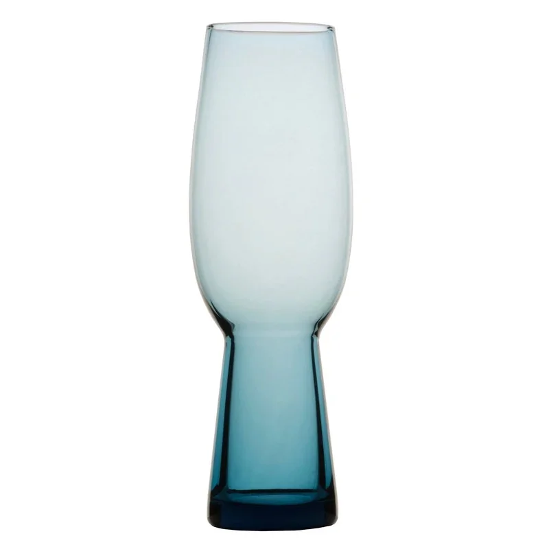 Mikasa Vegas Blue Stemless Flute Glass 2.4'' 10oz - Set of 24 pcs Mikasa Vegas Blue Stemless Flute Glass 2.4'' 10oz - Set of 24 pcs