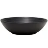 Mikasa 6.3In 27oz Bowl Obsidian Black Stone - Set of 24 pcs