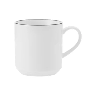 Mikasa Bistro Pinstripe Mug 11.8oz - Set of 36 pcs