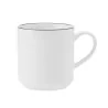 Mikasa Bistro Pinstripe Mug 11.8oz - Set of 36 pcs