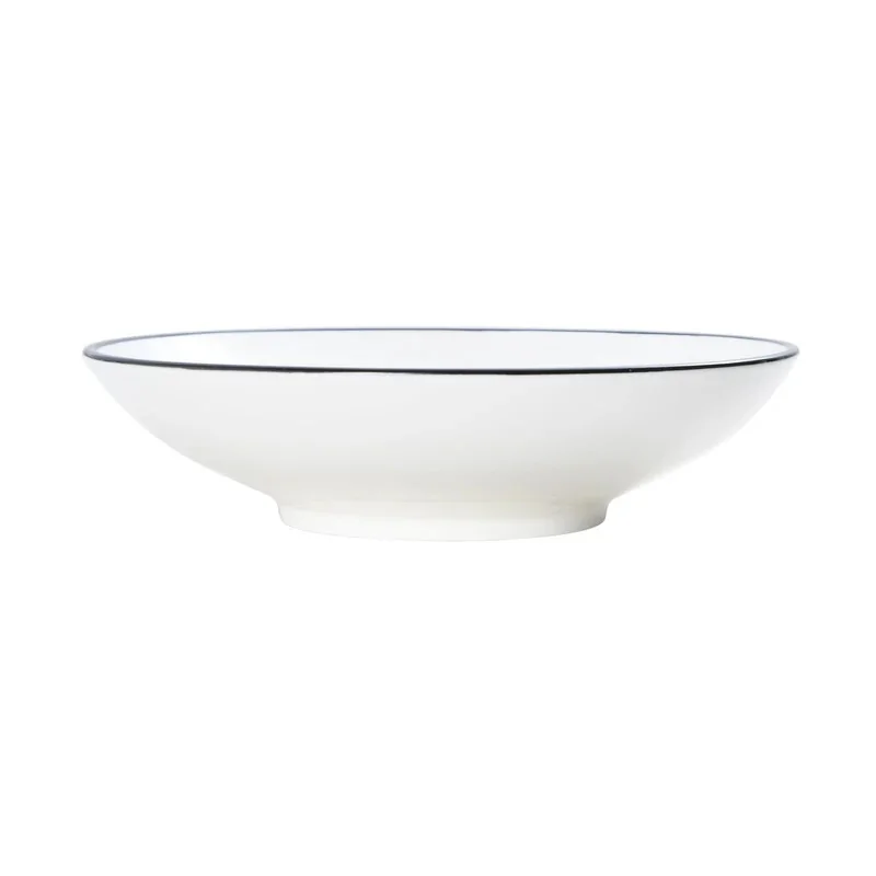 Mikasa Bistro Pinstripe Deep Platter 10.5'' 56oz - Set of 12 pcs