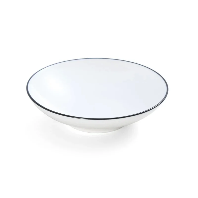 Mikasa Bistro Pinstripe Deep Platter 6.5'' 8.5oz - Set of 24 pcs