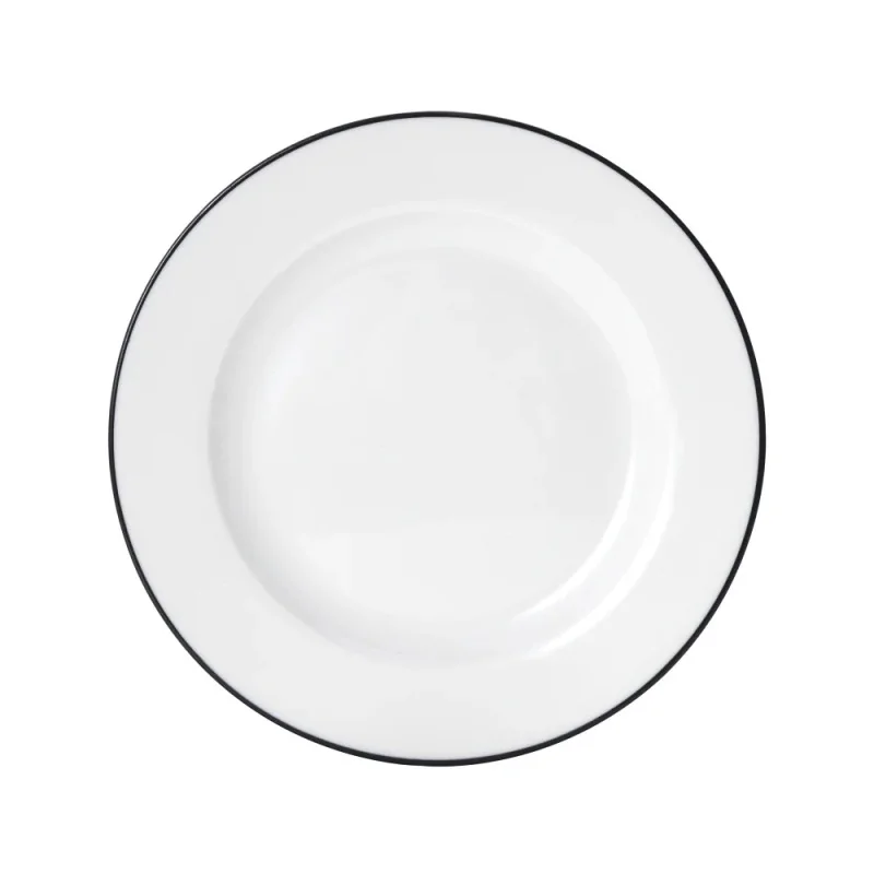Mikasa Bistro Pinstripe Plate 7 Inch - Set of 36 pcs