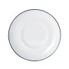 Mikasa Bistro Pinstripe Blue Saucer 6.29 Inch - Set of 36 pcs