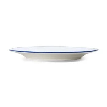 Mikasa Bistro Pinstripe Blue Plate 12 Inch - Set of 12 pcs