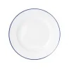 Mikasa Bistro Pinstripe Blue Plate 11 Inch - Set of 12 pcs