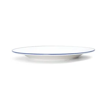 Mikasa Bistro Pinstripe Blue Plate 11 Inch - Set of 12 pcs