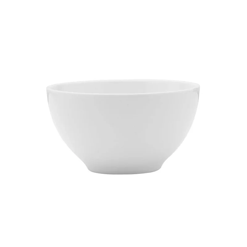 Mikasa 5.13In 17.6oz Bowl Isla White Porcelain - Set of 24 pcs Mikasa 5.13In 17.6oz Bowl Isla White Porcelain - Set of 24 pcs