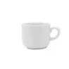 Mikasa 3In 3.04oz Espreso Cup Isla White Porcelain - Set of 24 pcs