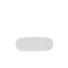 Mikasa 12 x 7.75In Rectangle Platter Isla White Porcelain - Set of 4 pcs