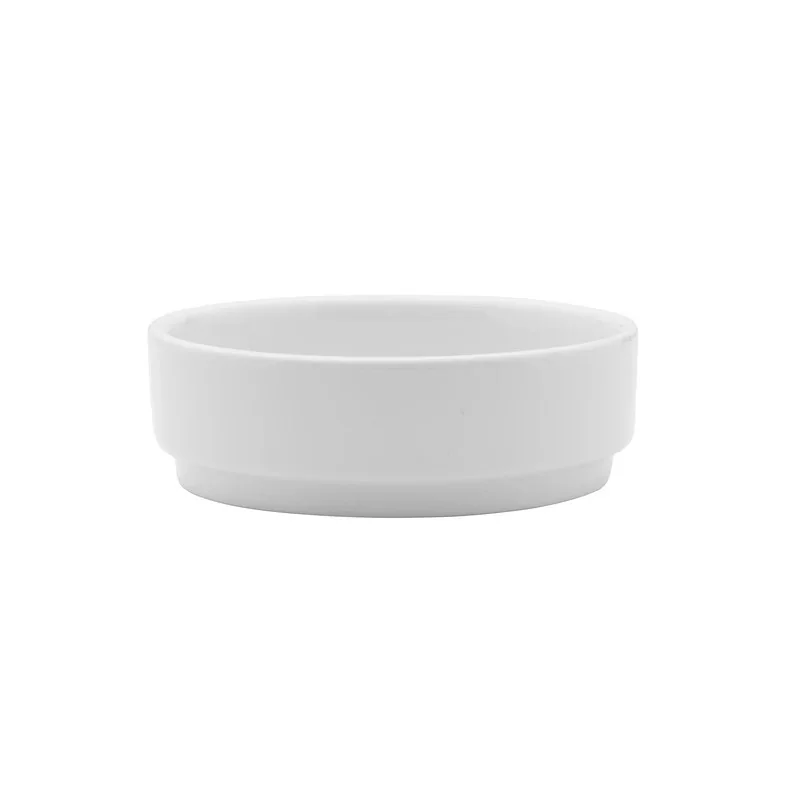 Mikasa 3.8In 6oz Ramekin Galleria White Porcelain - Set of 24 pcs