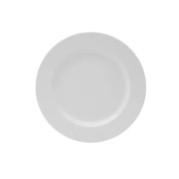 Mikasa 12In Plate Galleria White Porcelain - Set of 12 pcs