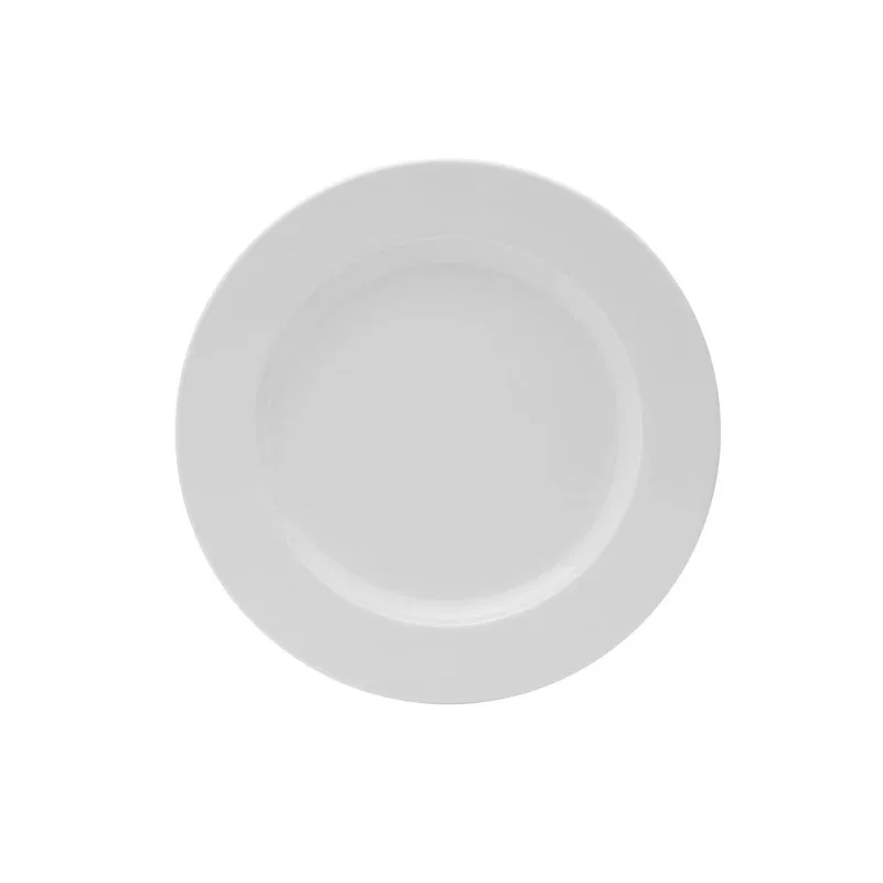 Mikasa 12In Plate Galleria White Porcelain - Set of 12 pcs