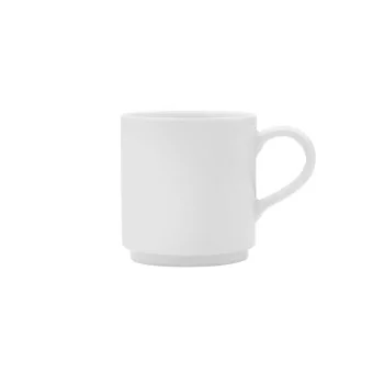 Mikasa 5In 10oz Stk Mug Galleria Porcelain White - Set of 24 pcs