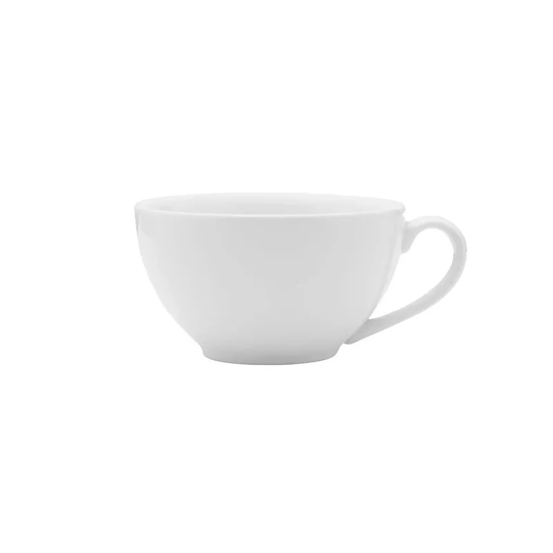 Mikasa 6In 13.5oz Cup Galleria White Porcelain - Set of 24 pcs Mikasa 6In 13.5oz Cup Galleria White Porcelain - Set of 24 pcs
