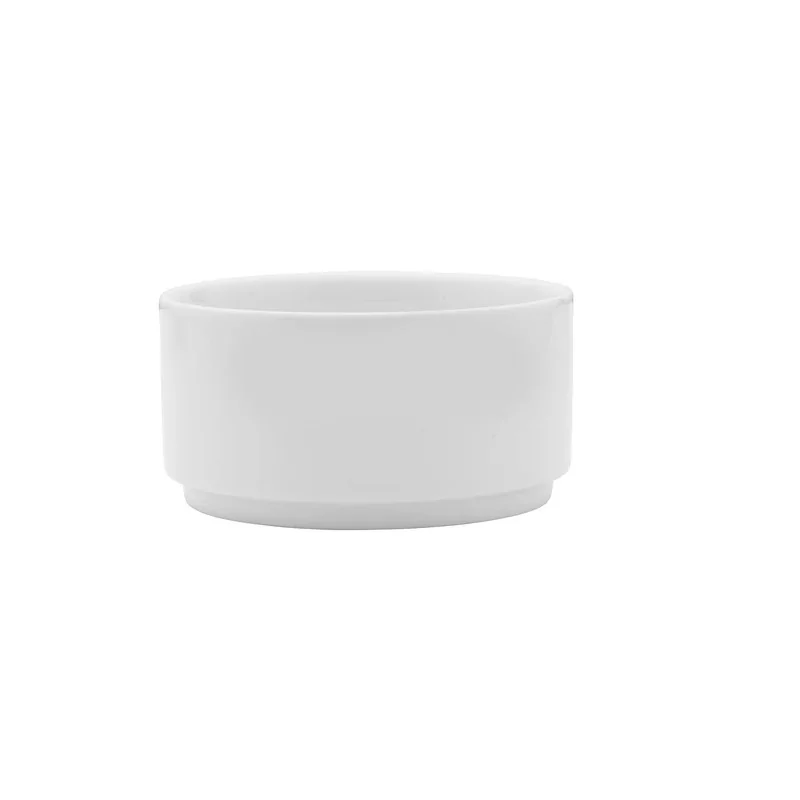 Mikasa 4In 18oz Stk Bowl Galleria Porcelain White - Set of 24 pcs Mikasa 4In 18oz Stk Bowl Galleria Porcelain White - Set of 24 pcs