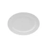 Mikasa 15 x 10In Oval Platter Galleria White Porcelain - Set of 8 pcs