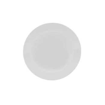Mikasa 10In Deep Plate Galleria White Porcelain - Set of 24 pcs
