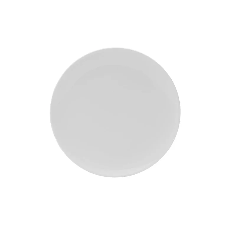 Mikasa 8.5In Coupe Plate Galleria White Porcelain - Set of 24 pcs Mikasa 8.5In Coupe Plate Galleria White Porcelain - Set of 24 pcs