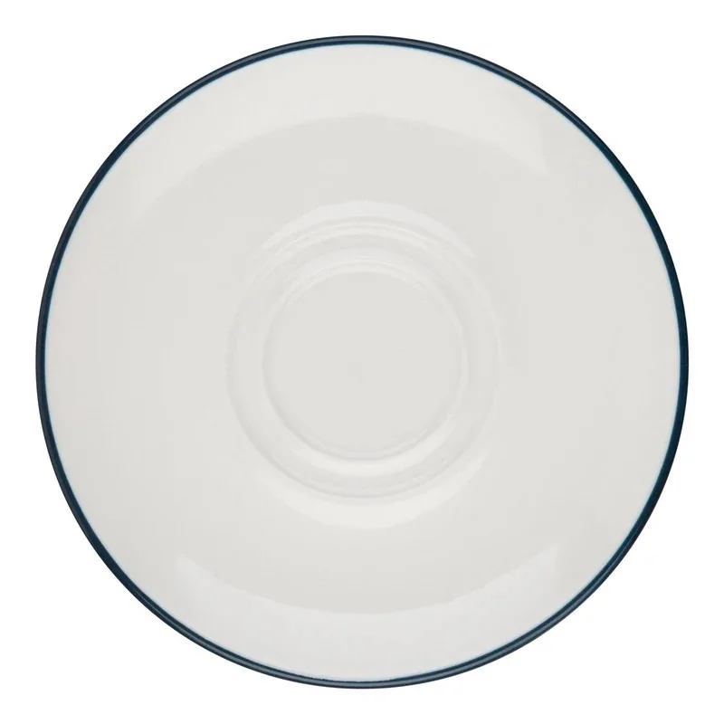 ID Fine Modest Navy Saucer 6.3 Inch - Set of 12 pcs ID Fine Modest Navy Saucer 6.3 Inch - Set of 12 pcs