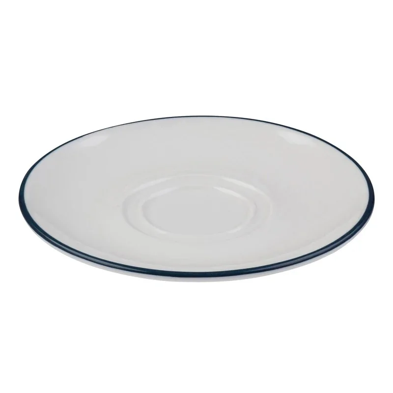 ID Fine Modest Navy Saucer 6.3 Inch - Set of 12 pcs ID Fine Modest Navy Saucer 6.3 Inch - Set of 12 pcs